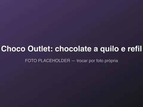 Choco Outlet, em Campos do Jordão
