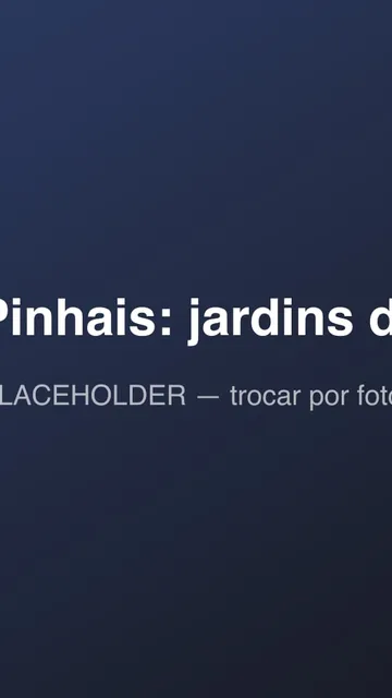 Jardim dos Pinhais, em Santo Antônio do Pinhal