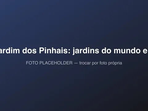 Jardim dos Pinhais, em Santo Antônio do Pinhal