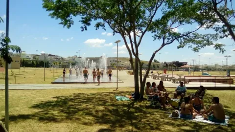 Capa provisória com o nome do Parque Ribeirão Vermelho